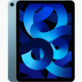 Refurbished iPad Air 2022 256GB Blauw Wifi