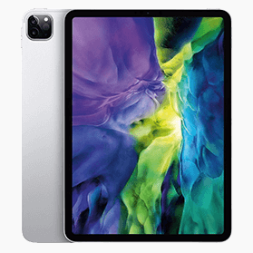 Refurbished iPad Pro 11 inch (2020) 256GB Zilver Wifi + 4G                            