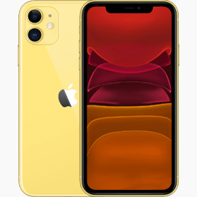 iPhone 11 Jaune 64Go reconditionné