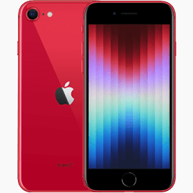 Refurbished iPhone SE 2022 256GB Rood