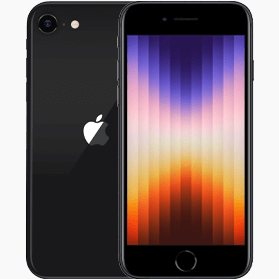 iPhone SE 2022 64GB Noir reconditionné