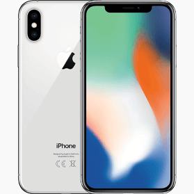 iPhone X Argent 64Go reconditionné