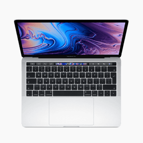 Refurbished MacBook Pro 13 Inch 1.4GHZ i5 128GB 8GB RAM Zilver (2019)                         