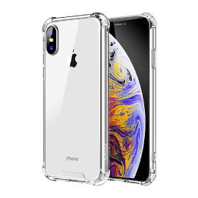 Anti Burst case transparant iPhone X/XS