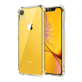 Anti Burst étui transparent pour iPhone XR