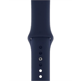 Bracelet sport bleu Apple Watch 44mm