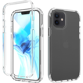 iPhone 12 verre trempé & coque transparent