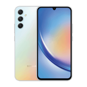 Samsung Galaxy A34 5G 128 Go Argenté (Double SIM)