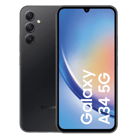 Samsung Galaxy A34 5G 128 Go Noir (Double SIM)