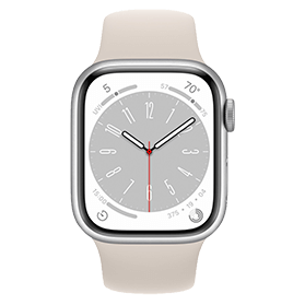 Apple Watch Series 8 45mm Sterrenlicht (4G)
