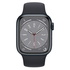 Apple Watch Series 8 41mm Zwart (Wifi)