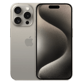 iPhone 15 Pro 256GB Titanium Zilver 