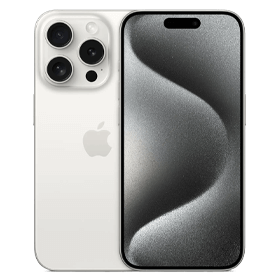 iPhone 15 Pro 128 Go Titane Blanc