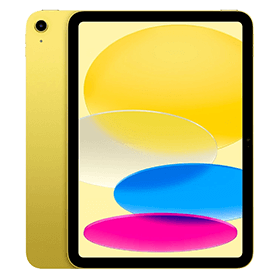 iPad 2022 256 Go Jaune Wi‑Fi uniquement