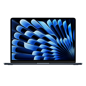 MacBook Air 13 pouces 4,05 GHz M3 10 cœurs 16 Go de RAM 512 Go Minuit (2024)