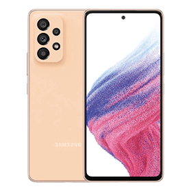 Samsung Galaxy A53 5G 256GB Oranje (Dual Sim)