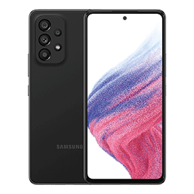 Refurbished Samsung Galaxy A53 5G 128GB Zwart (Dual Sim)                            