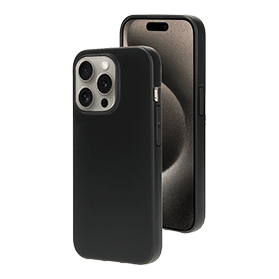 Zwarte beschermhoes iPhone 15 Pro
