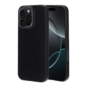 Zwarte beschermhoes iPhone 16 Pro