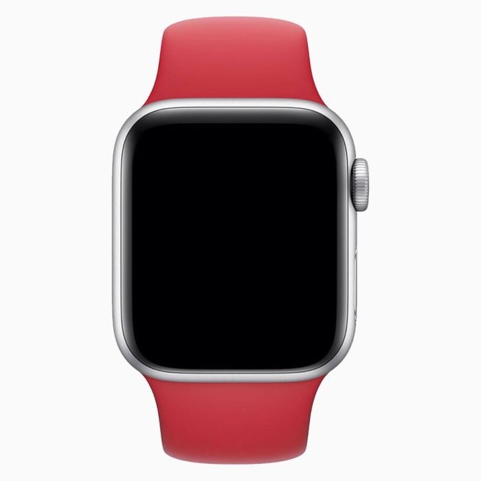 Bracelet sport rouge Apple Watch 40mm