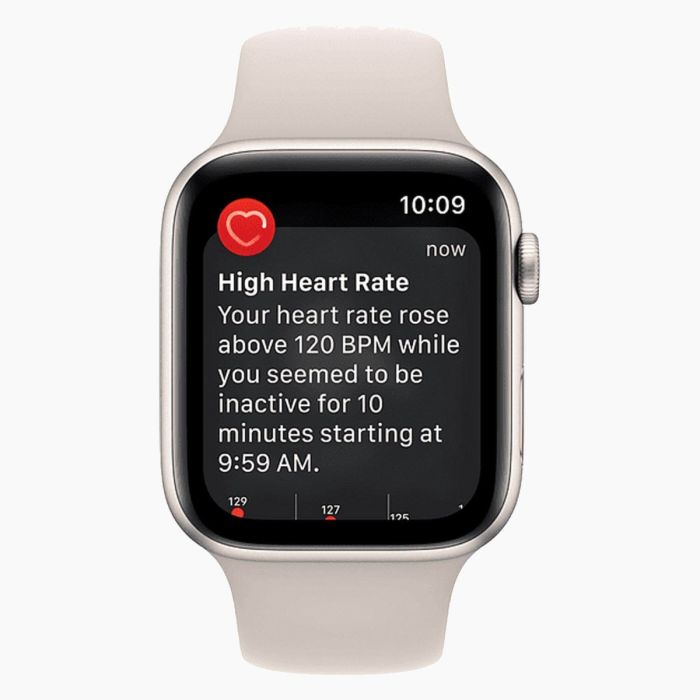 Apple Watch SE 2022 reconditionnée 40 mm en aluminium or Wi‑Fi avec bracelet sport rose