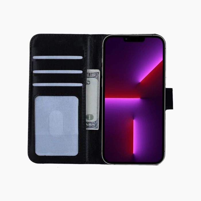 Bookcase zwart voor iPhone 13 Pro Max