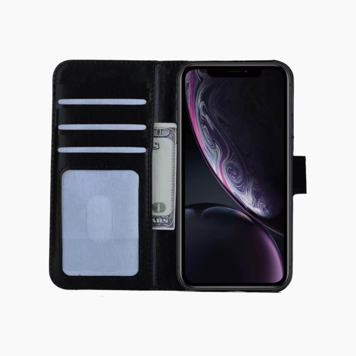 Bookcase noir pour iPhone XR
                            