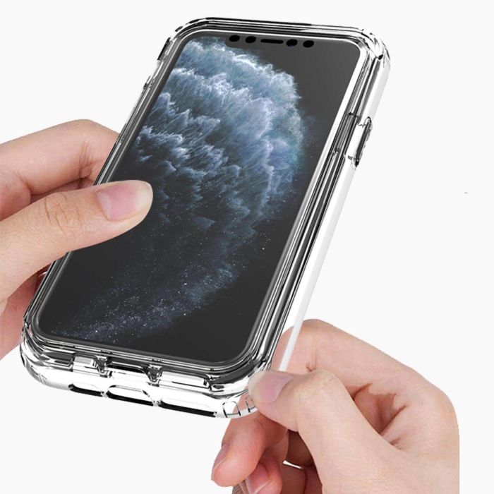 iPhone 11 Pro verre trempé & coque transparent