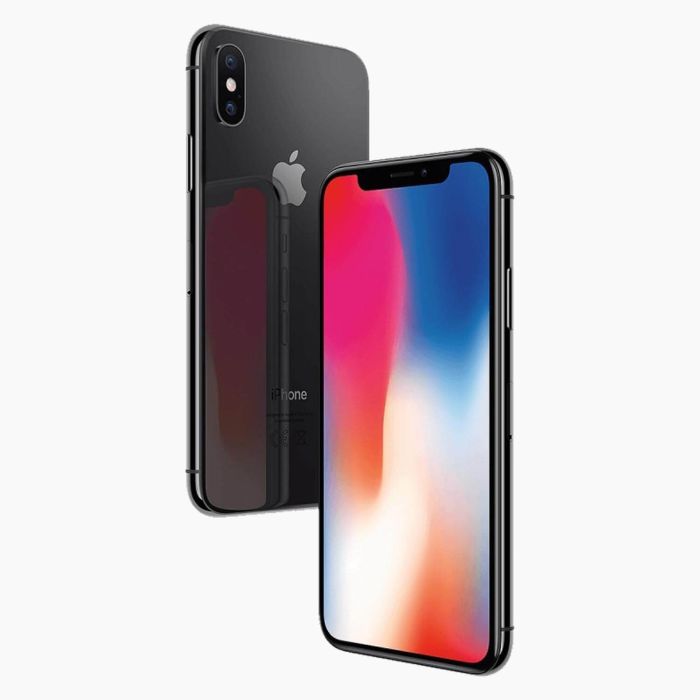 iPhone X reconditionné 256 Go Gris sidéral 