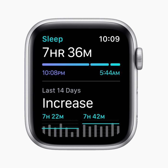 Apple Watch SE 2020 reconditionnée 40 mm en aluminium argenté Wi‑Fi avec bracelet sport blanc