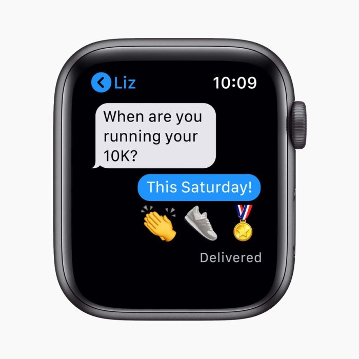Apple Watch SE 2020 44 mm aluminium noir Wi‑Fi avec bracelet sport noir