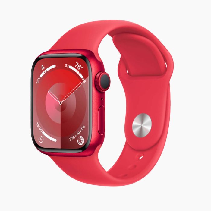 Apple Watch reconditionnée rouge