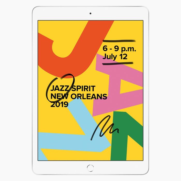 Refurbished iPad 2019 Silver 32GB 4G