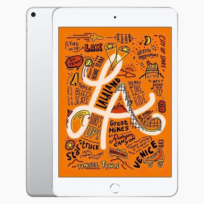 Refurbished iPad Mini 5 256GB Zilver 4G