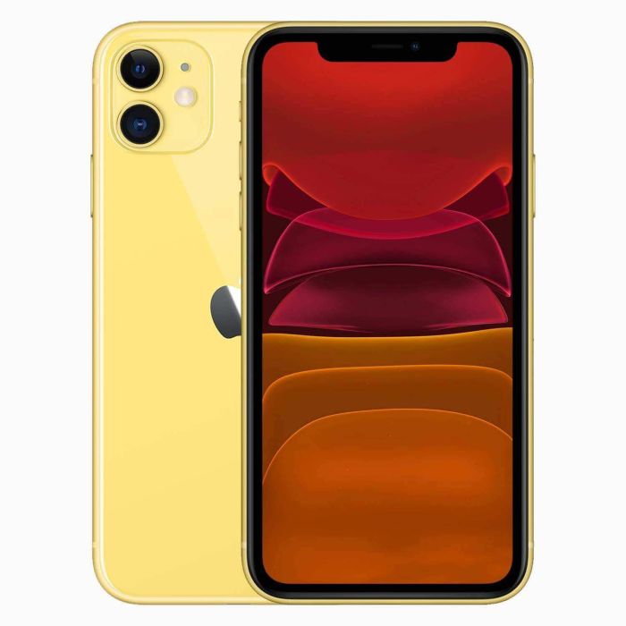 iPhone 11 reconditionné 256 Go jaune