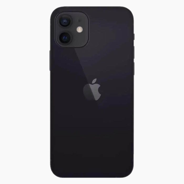 Refurbished iPhone 12 Mini 128GB Zwart achterkant