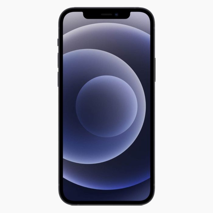 iPhone 12 reconditionné face avant noire