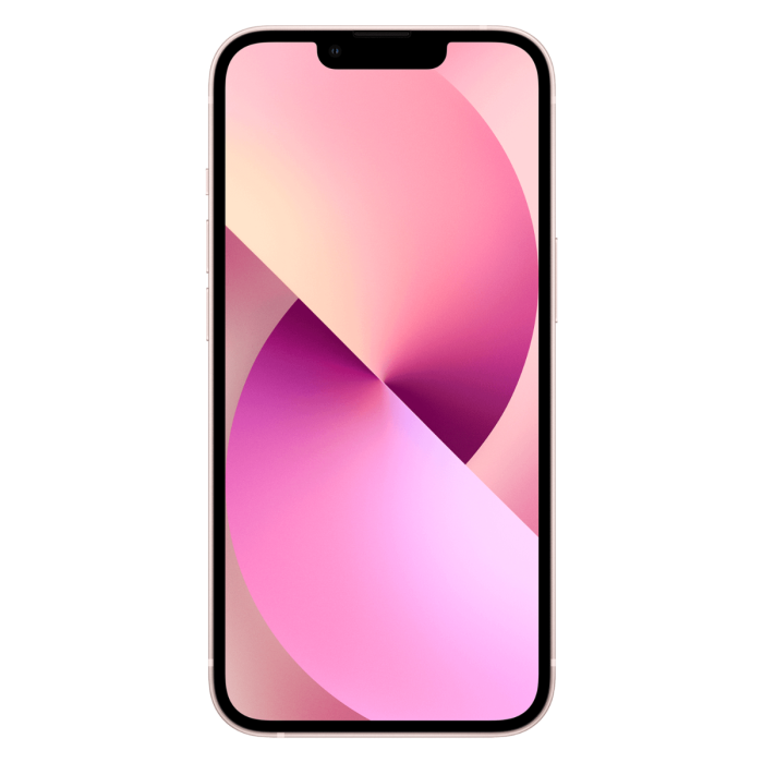 iPhone 13 roze, voorkant met scherm                            