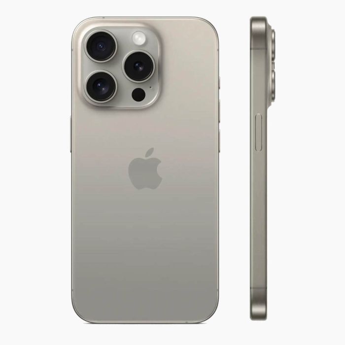 iPhone 15 Pro 256 GB Titane Argenté