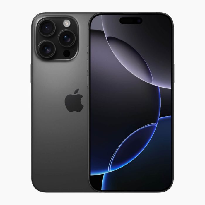 iPhone 16 Pro 256 Go Noir Titane