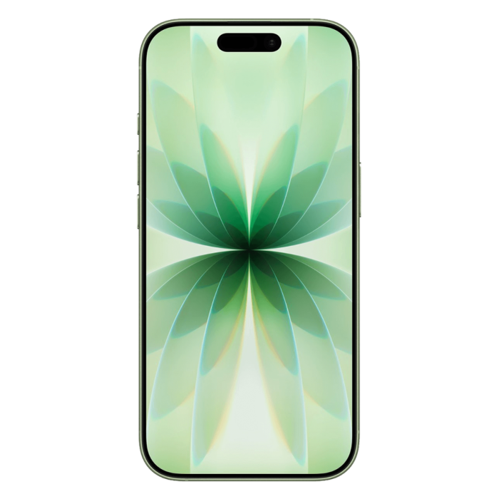 iPhone 17 salie, voorkant met scherm                            