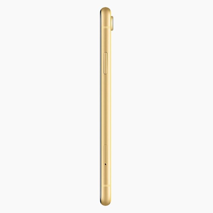 iPhone XR reconditionné 128 Go côté jaune
