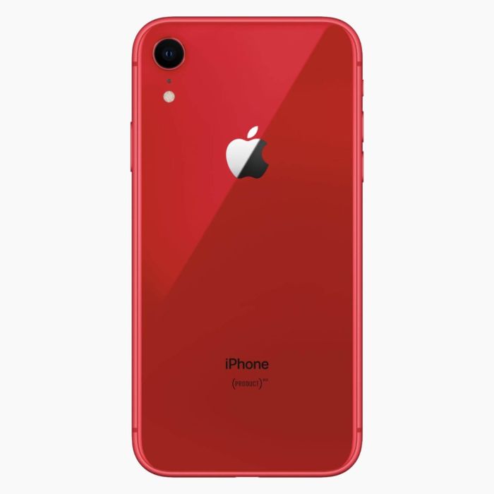 iPhone XR reconditionné 128 Go dos rouge