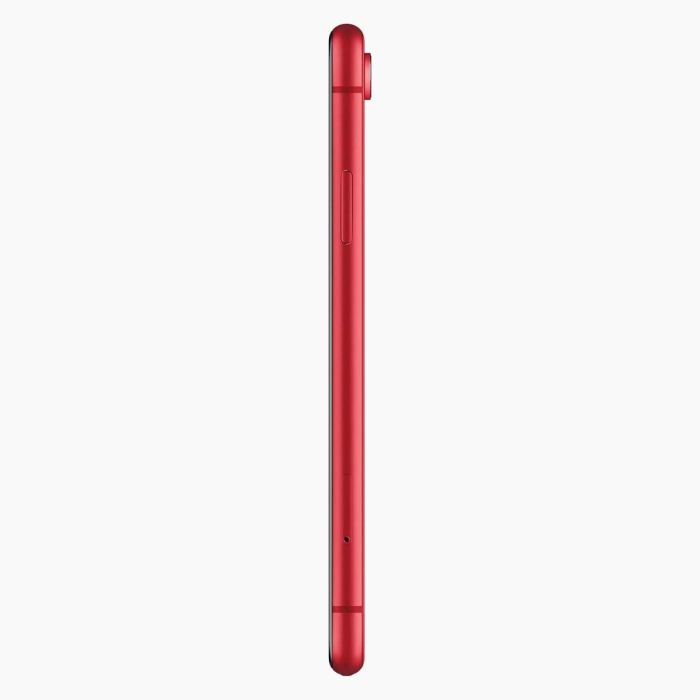 Reconditionné iPhone XR 128 Go rouge côté