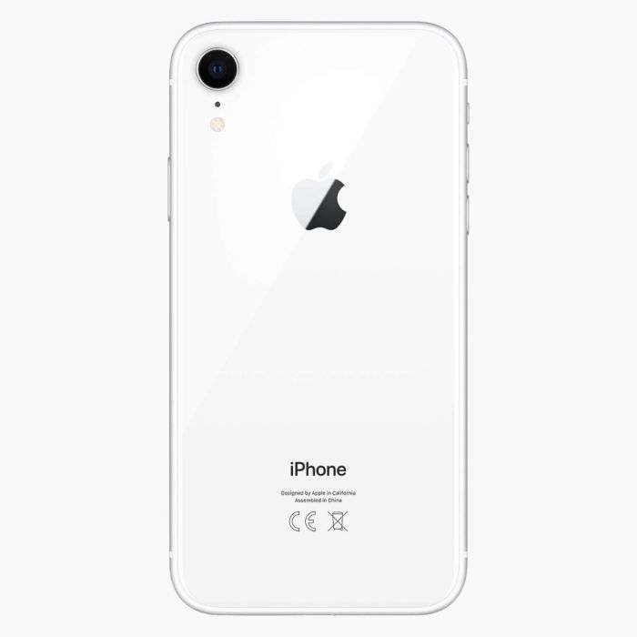 iPhone XR reconditionné 128 Go dos blanc