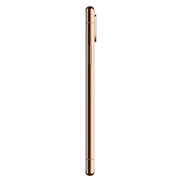 iPhone XS or, tranche latérale avec bouton latéral et tiroir SIM                         
                            