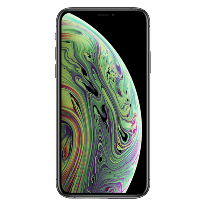 iPhone XS gris sidéral, face avant avec écran                            
                            