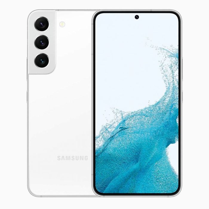 Reconditionné Samsung Galaxy S22 5G 128 Go blanc (Double SIM)