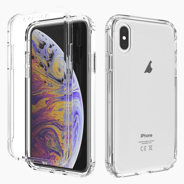 kleuring advies slachtoffer Transparante 360° hoes | Bescherm je iPhone X en XS optimaal