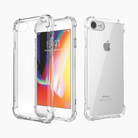 Anti Burst étui transparent pour iPhone 7/8/SE2020/SE2022                            